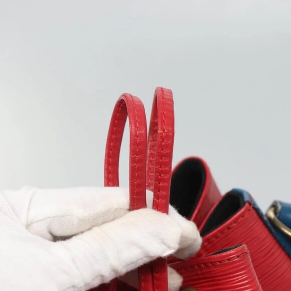 LOUIS VUITTON Epi Toriko Color Noe Bag Red Blue Green - Picture 11 of 14